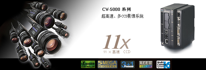 超高速，多CCD圖像傳感器